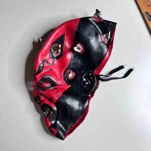 Star Wars Darth Maul‎ Mask Rubies Costume Co 2011 Red Black Vinyl Halloween